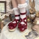 Modo Fairytale Town Large Bow Platform Shoes(Leftovers/6 Colours/Full Payment Without Shipping)